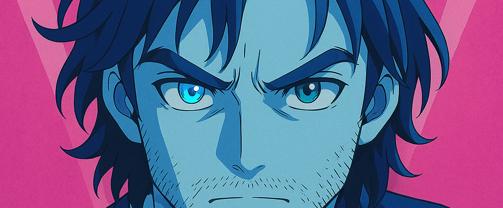Steve Vectrex Portrait Anime