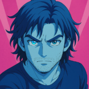 Steve Vectrex Portrait Anime