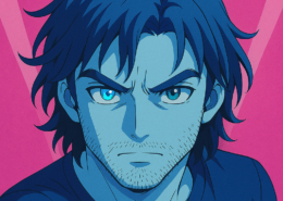 Steve Vectrex Portrait Anime