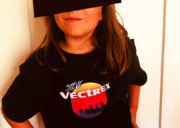 Steve Vectrex «Dark Neon City» T-Shirt Woman / Kids