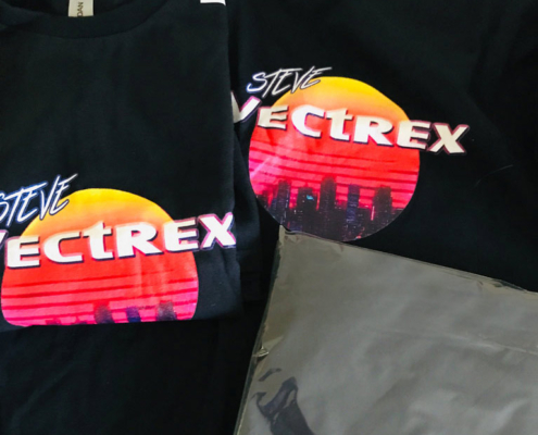 Steve Vectrex «Dark Neon City» T-Shirt Men / Woman / Kids